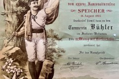 App. Kantonalturnfest Speicher 1895